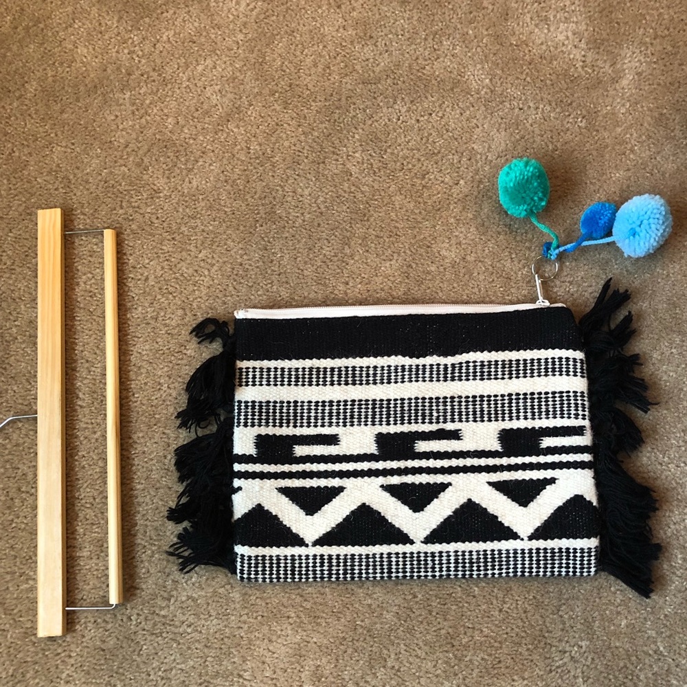 Tribal Clutch/ Cosmetic Bag